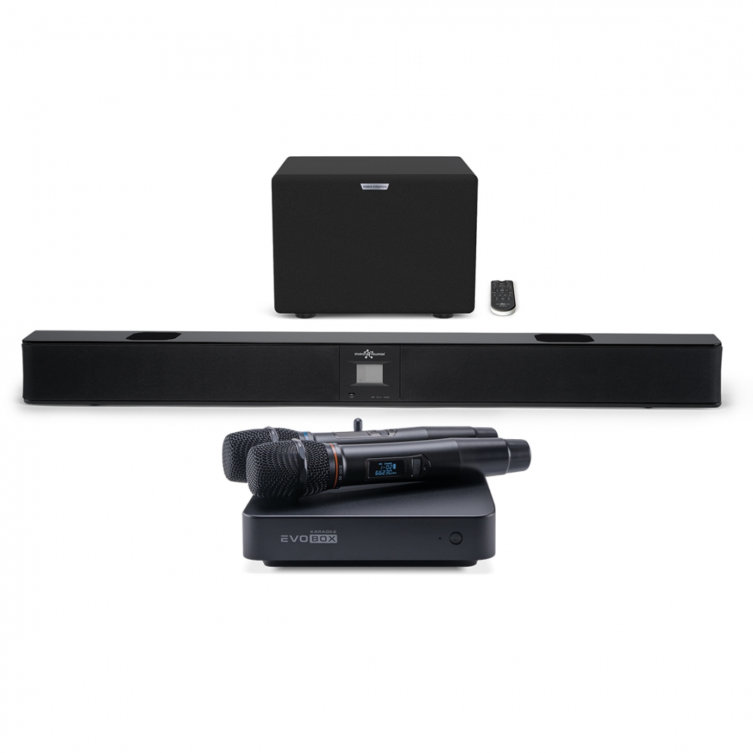 караоке-комплект EVOBOX Plus + EvoSound Bar (саундбар с караоке) в Карабаше