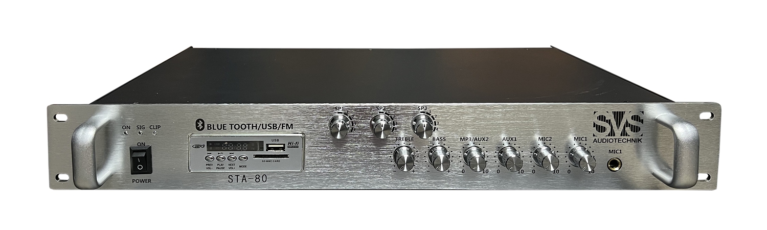 SVS Audiotechnik STA-80 Микшер-усилитель для систем Public Address в Карабаше