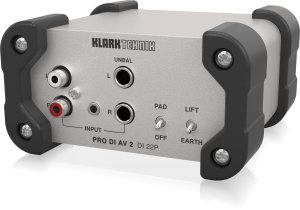 Klark Teknik DI 22P пассивный стерео директ-бокс в Карабаше