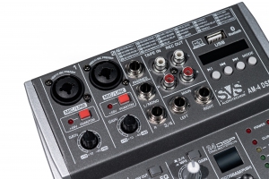 SVS Audiotechnik mixers AM-4 DSP Аналоговый микшерный пульт, 4-канала в Карабаше